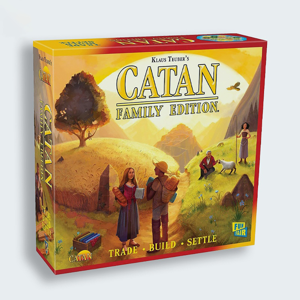 Bộ Trò Chơi Board Game Catan Family Edition Vui Nhộn Cho Gia Đình