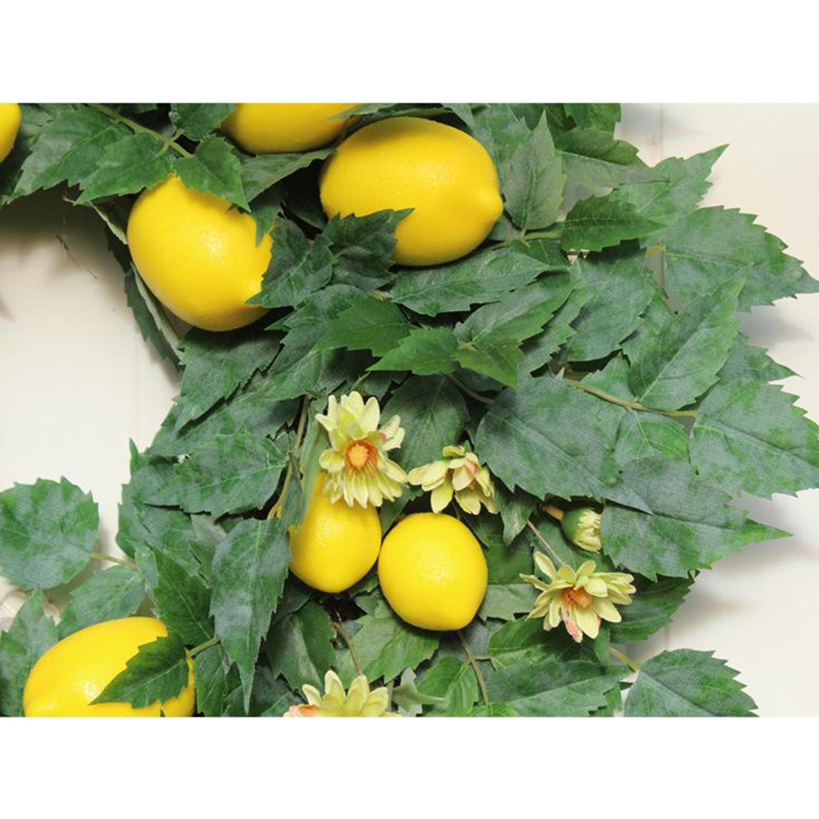 Artificial Floral Wreath   Front Door Garland Decoration Ornament