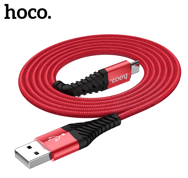 Cáp Sạc Nhanh Hoco X38 Cổng Micro 2.4A Dây Dài 1m - Hàng Chính Hãng