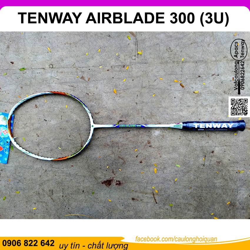 Vợt cầu lông Tenway Airblade 300 (3U) | Đập cầu xé gió, kiểm soát cầu tốt, màu sắc hiện đại trẻ trung