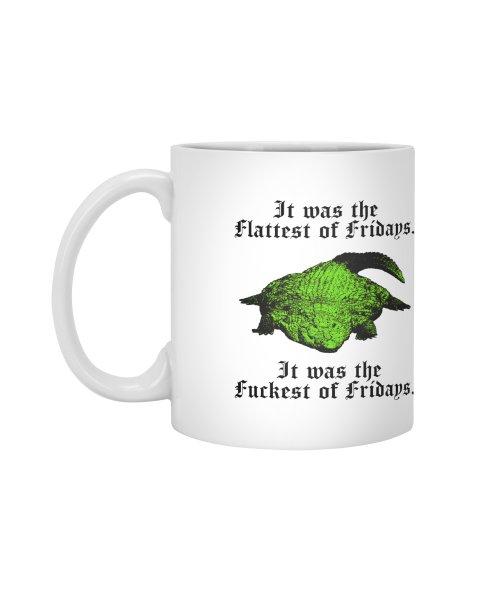 Ly Cốc Sứ Cao Cấp hình The Flattest and Fuckest of Fridays