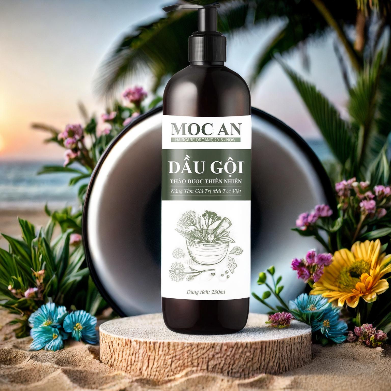 Dầu Gội Thảo Dược Bồ Kết Mộc Ân Haircare