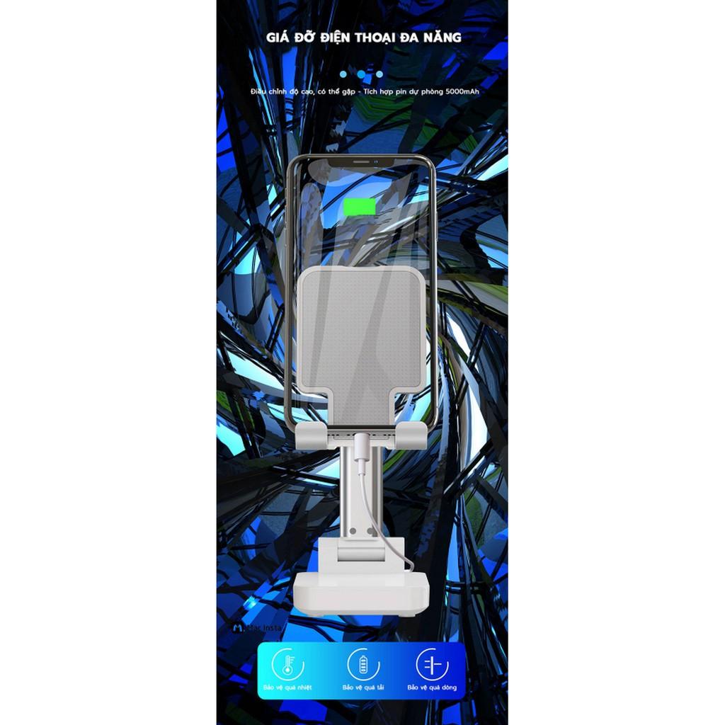 Đế giữ điện thoại dạng gập kiêm pin dự phòng CCT2 - Home and Garden