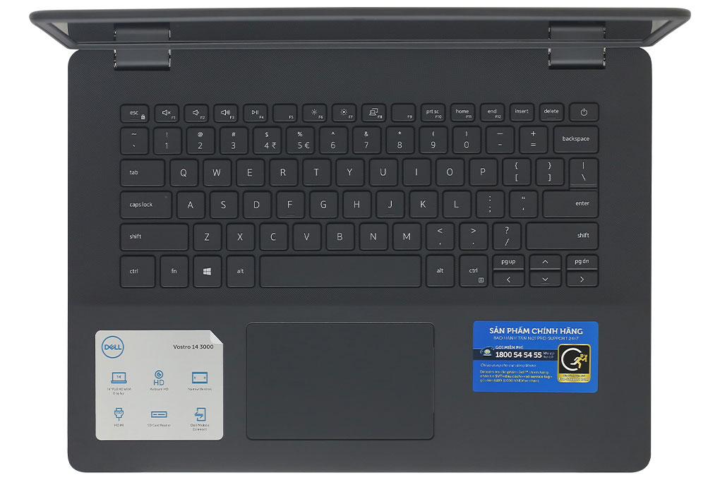 Laptop Dell Vostro 3400 i5 1135G7/8GB/512GB/2GB MX330/14"F/OfficeHS/Win11/(YX51W6)/Đen - Hàng chính hãng