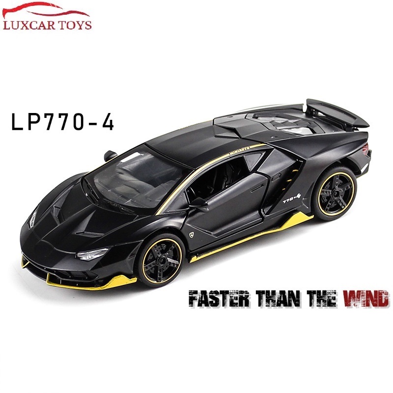 Mô hình xe LP770 tỷ lệ 1:32 hợp kim màu đen