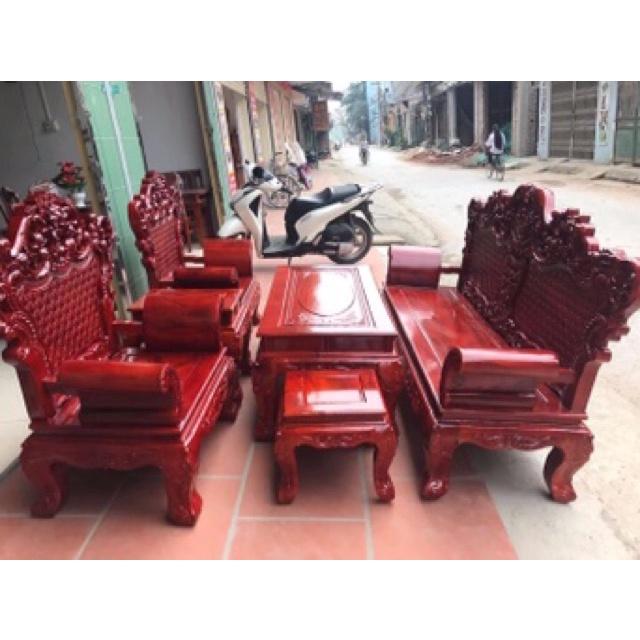️Bộ ghế hoàng gia gỗ sà cừ - ( miễn phí vận chuyển )