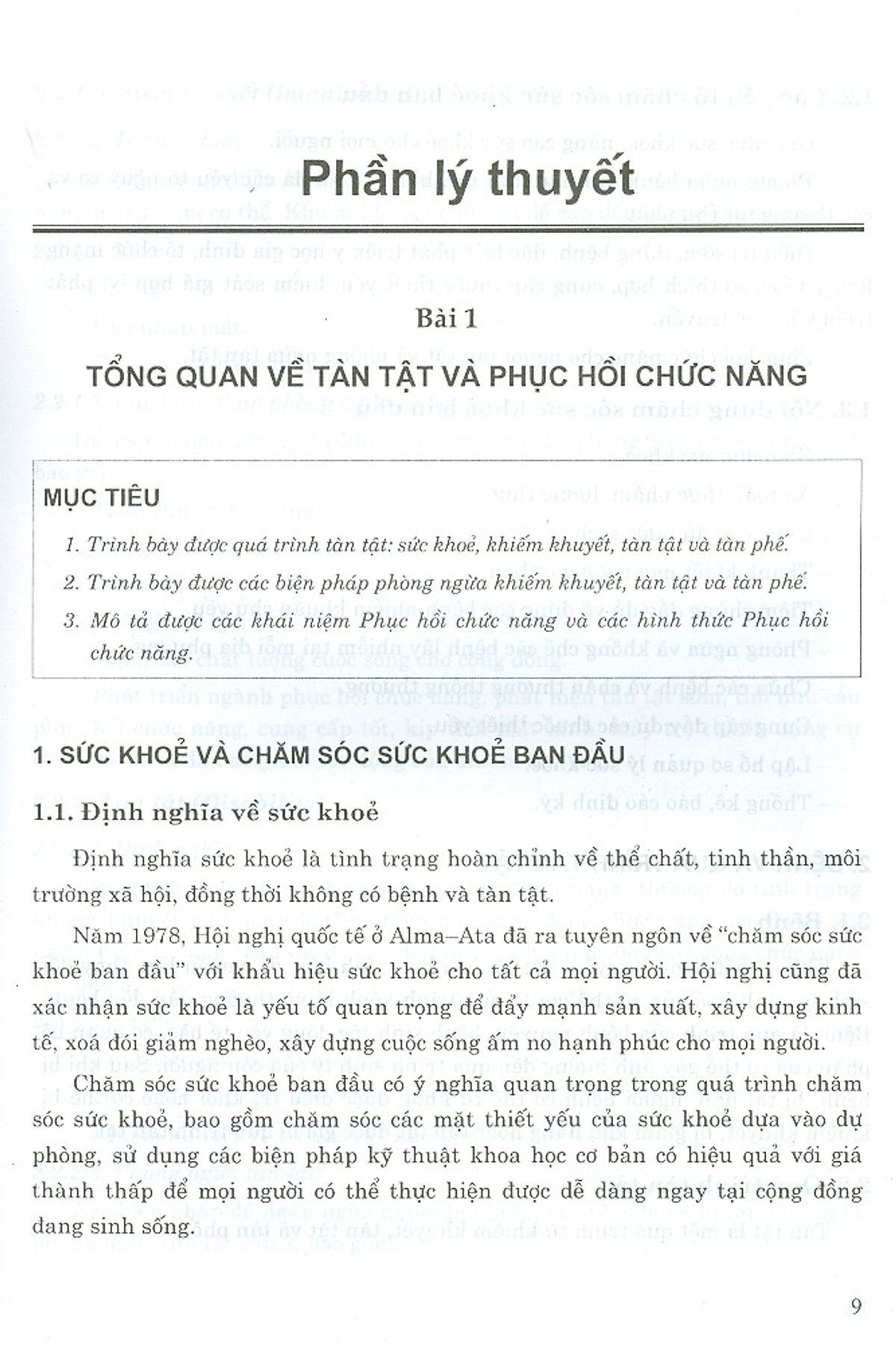 Phục Hồi Chức Năng (Dùng Cho Đào Tạo Cử Nhân Điều Dưỡng)