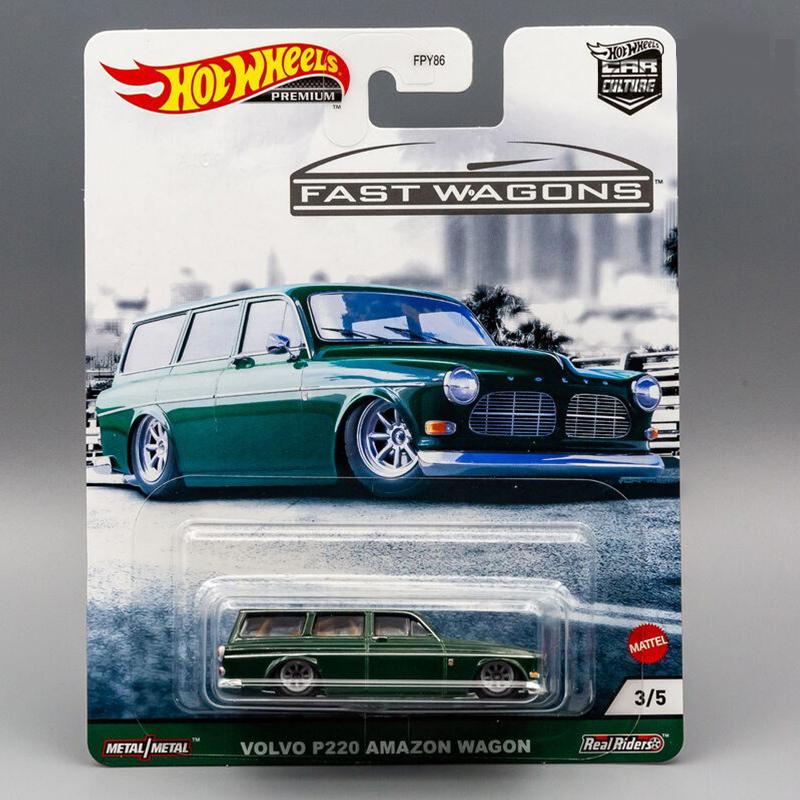 Đồ Chơi HOT WHEELS Siêu Xe Hot Wheels Sang Trọng Volvo P220 Amazon Estate GRJ64/FPY86