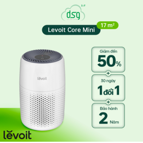 Máy lọc không khí Levoit Core Mini | Công nghệ Air Turbo | Hàng Chính Hãng