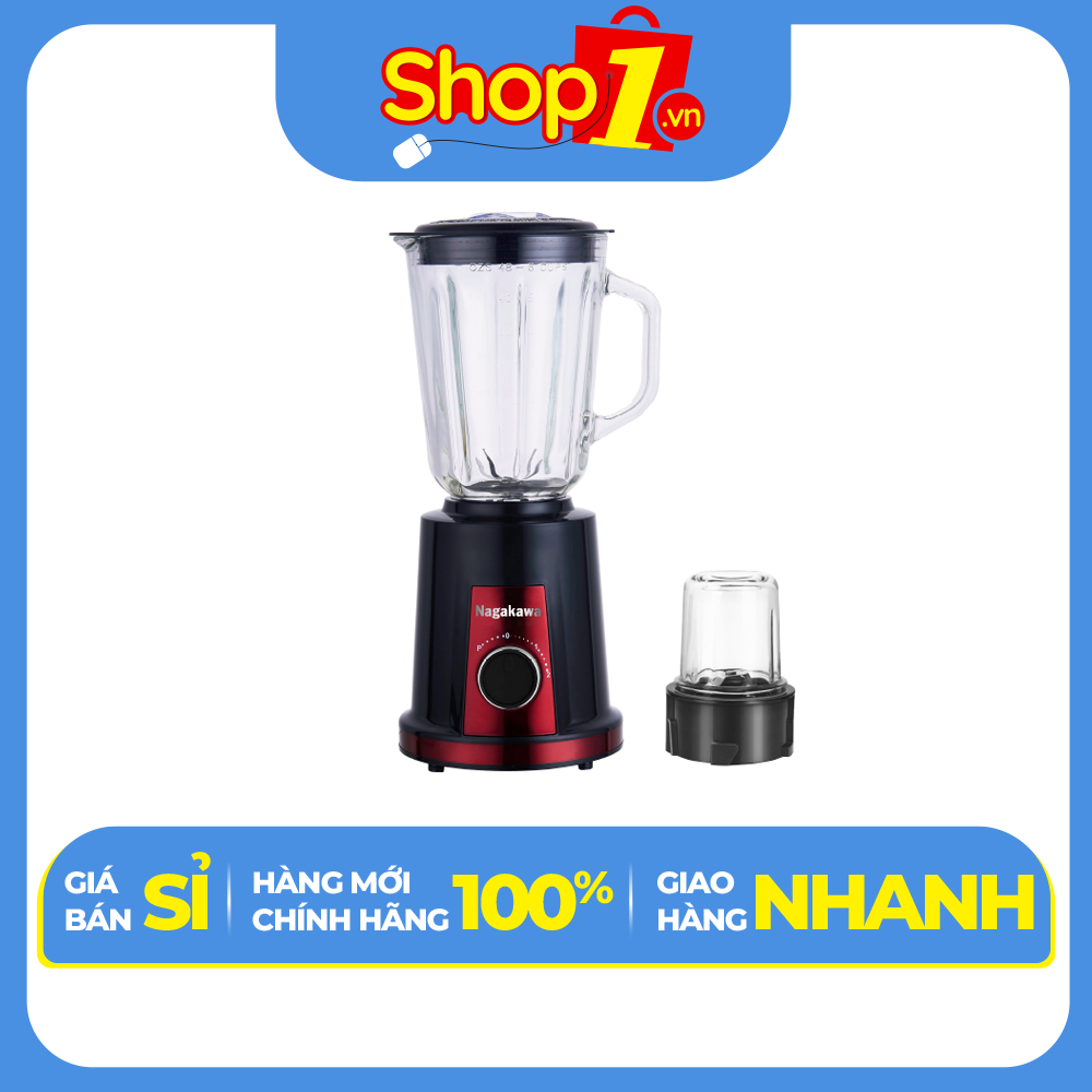 Máy Xay Sinh Tố Nagakawa NAG0813 (500W - 1.5 Lít) - Hàng Chính Hãng