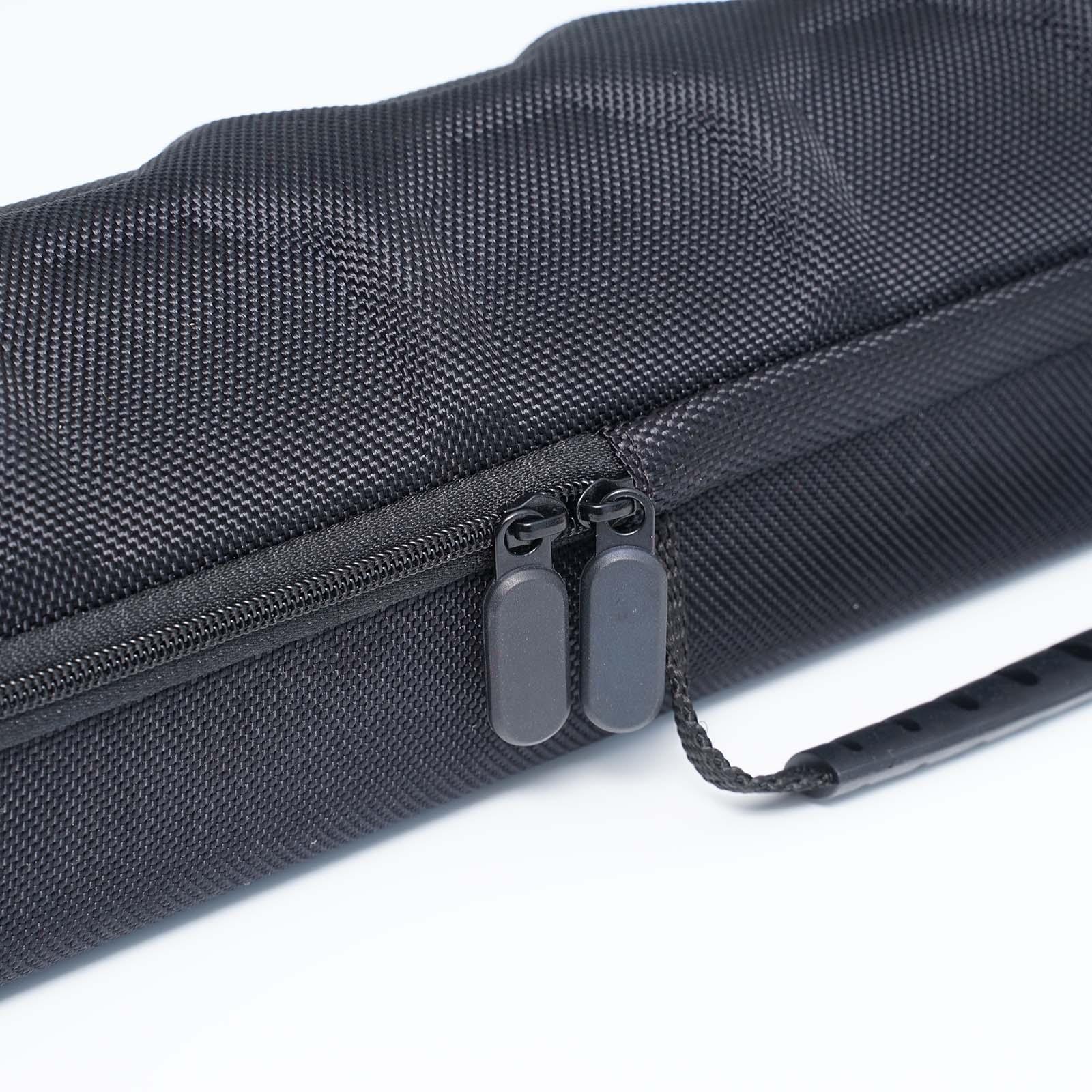 6 Slots Watch Roll Travel Case EVA Hard Shell Watch Holder Zipper Case