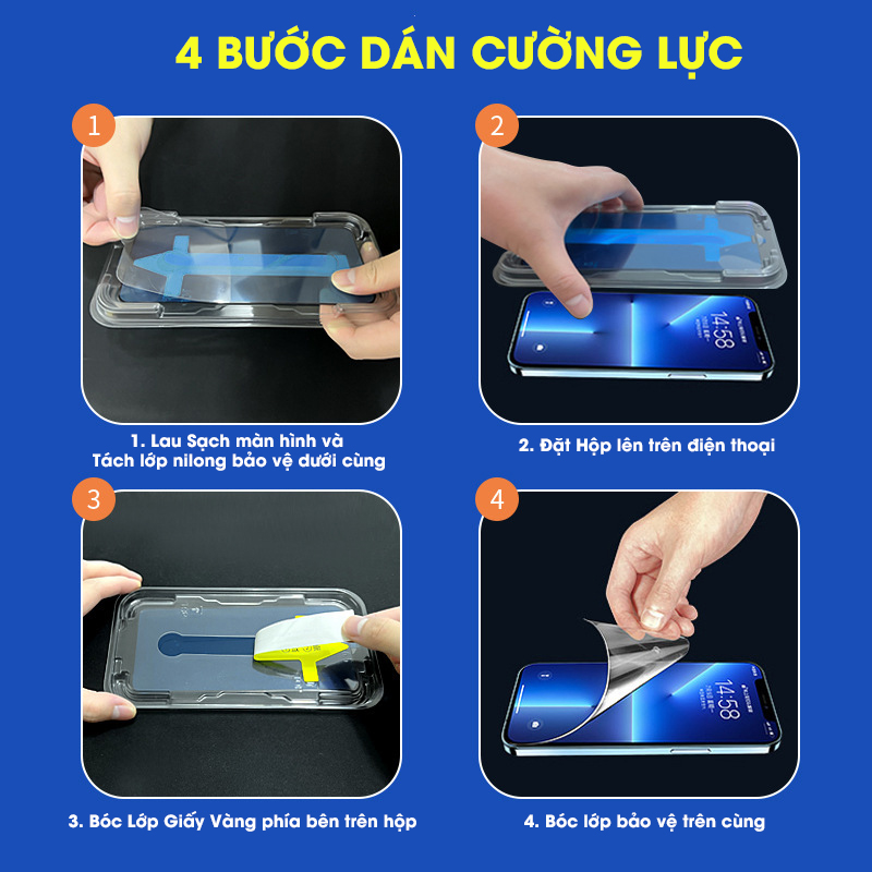 Cường lực tự dán kèm chống bụi lỗ loa dành cho 12 / 12 Pro / 12 Pro Max / 13/ 13 Pro / 13 Pro Max / 6/ 7/ 8/ 6S PLUS/ 7 PLUS/ 8 PLUS/ X / XS / XR / XS MAX /11/ 11 Pro / 11 Pro Max Handtown - Hàng chính hãng