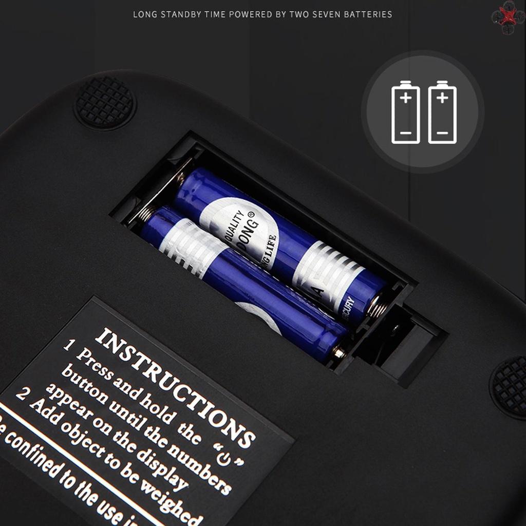 Cân Điện Tử Màn Hình Lcd Wh-B25 Độ Phân Giải Cao Có Đèn Led Nền Xanh Lá Hiển Thị Nhiệt Độ Cao Chống Thấm Nước