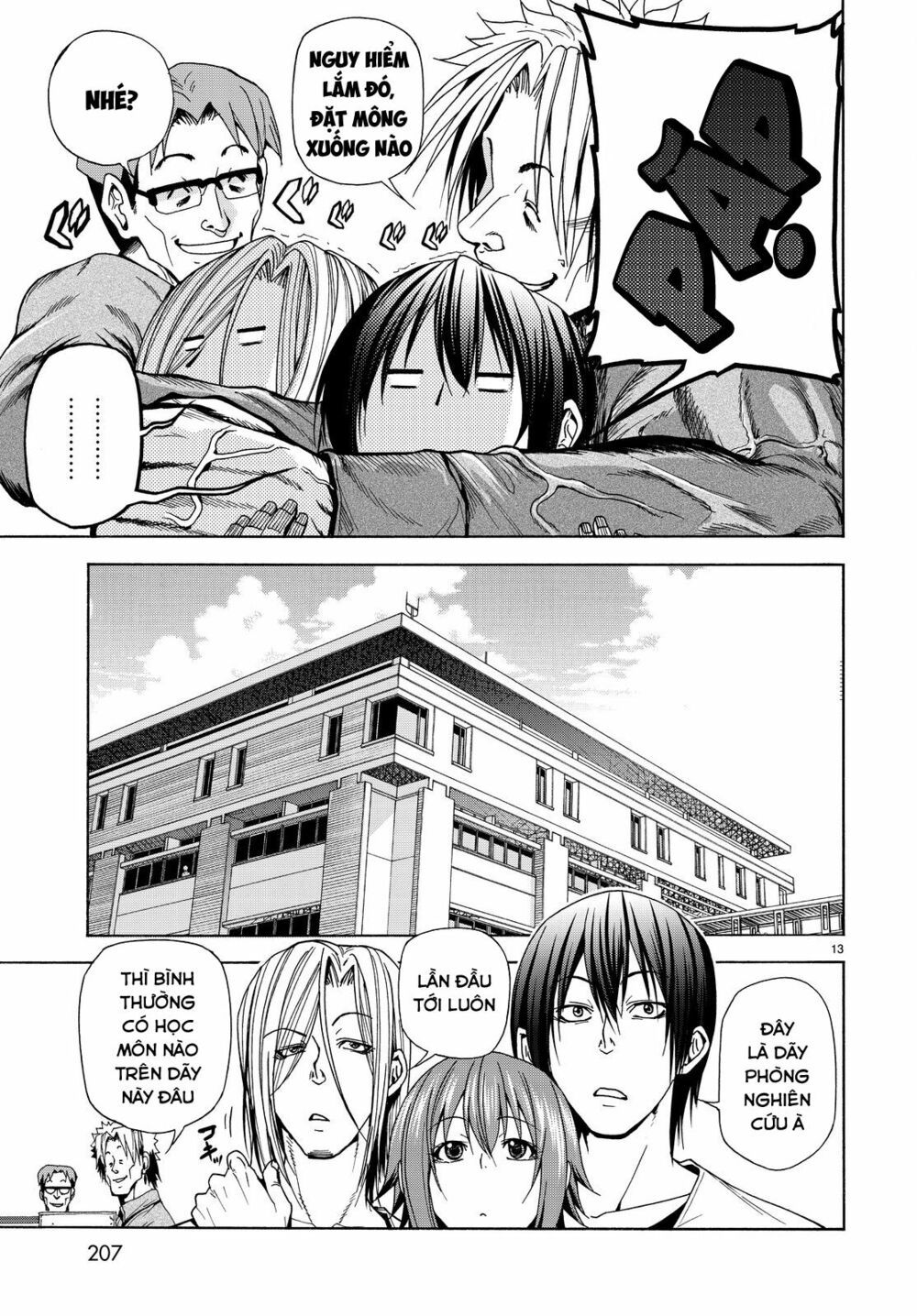 cô gái thích lặn - grand blue chapter 40 13