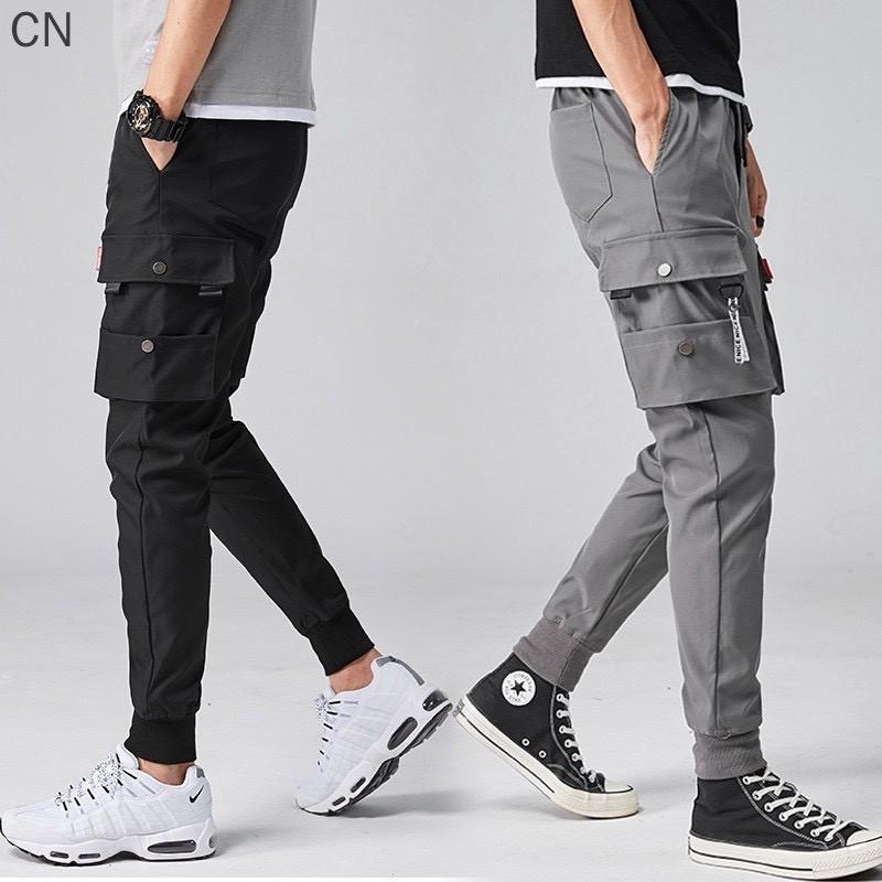 Quần túi hộp nam nữ unisex chất kaki co giãn mịn, đẹp, cực chất