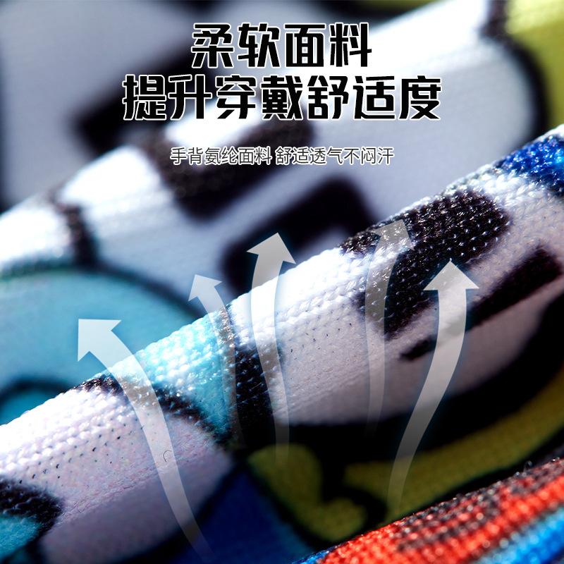 Găng tay không có ngón tay cho trẻ em xe đạp bé trai đi xe đạp chống quần áo trượt trẻ em Color: unicorn Size: L