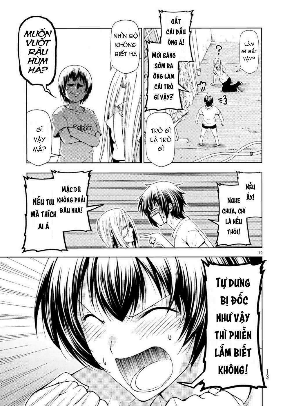 cô gái thích lặn - grand blue chapter 54 9