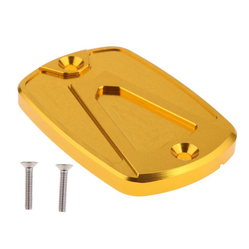 Gold Motorcycle CNC Front Brake Fluid Reservoir Cover Cap for Yamaha TMAX 500 530