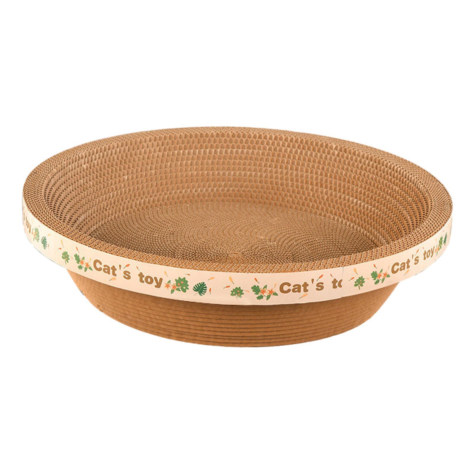 Cat Scratcher Pad Nest Cat Scratcher Cardboard for Kitty Kitten Pet Supplies