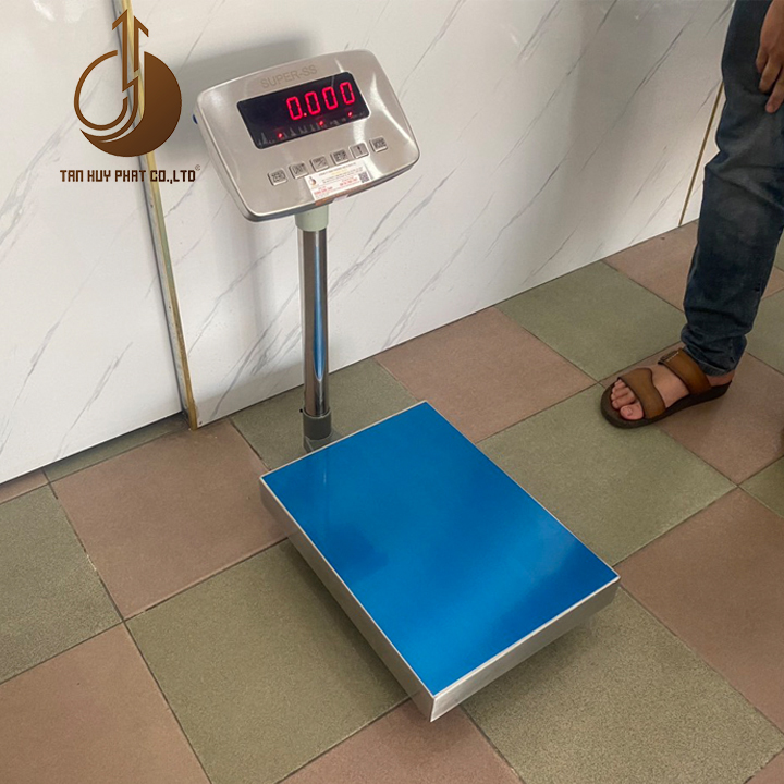 Cân Bàn Điện Tử JWS - Mặt Bàn Cân 300x400MM - Đầu Chỉ Thị Chống Nước