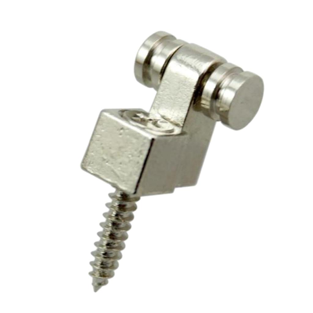 5pcs Silver Metal Roller String Trees Retainer for Musical Instruments Parts