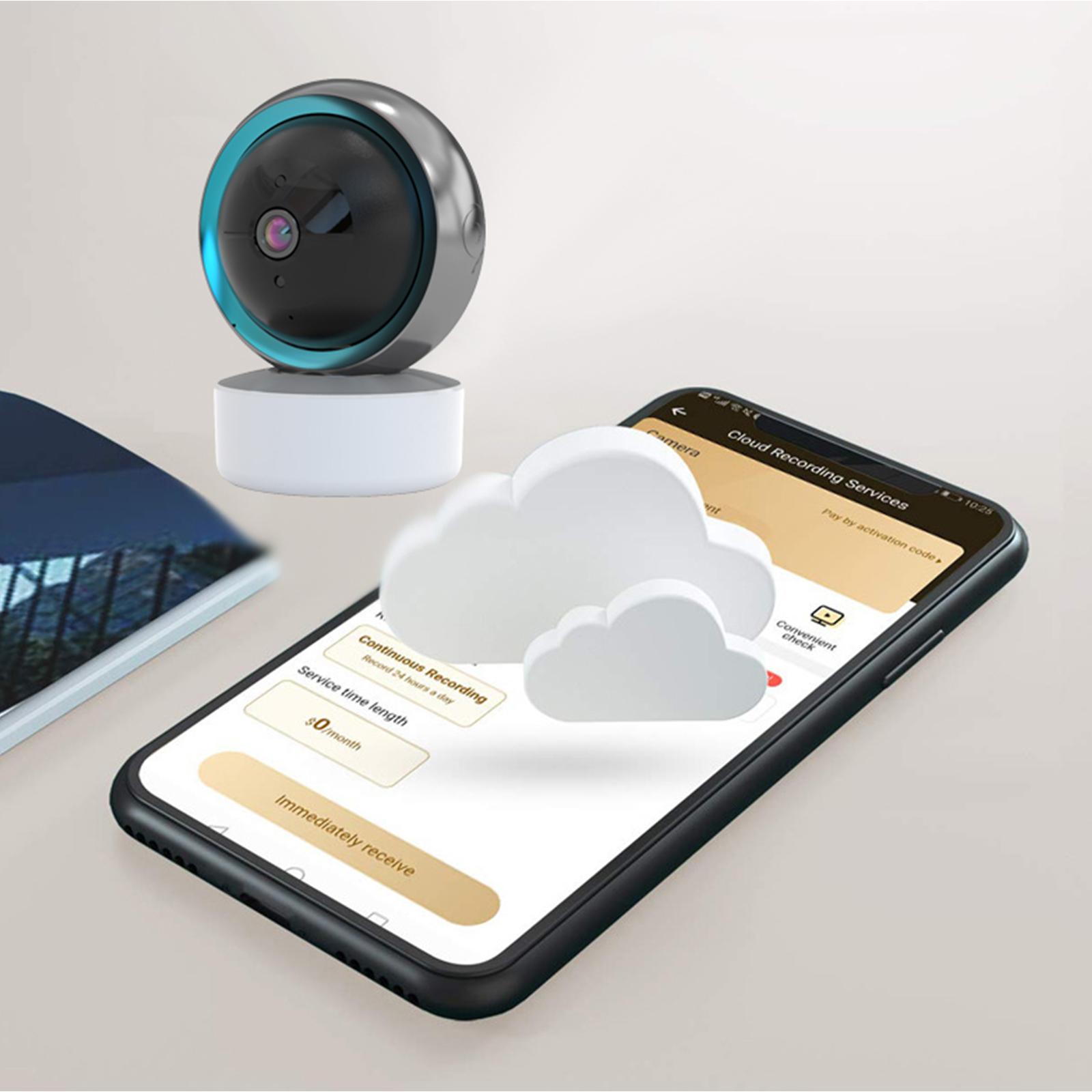Camera An Ninh Wifi Không Dây 1080P Theo Dõi Chuyển Động Ir Âm Thanh 2 Chiều