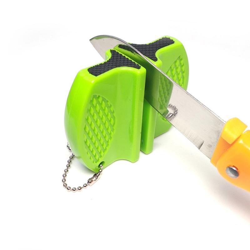 Kitchen Sharpener Safe Knife Blade Grinder Stone Knives Sharpening Tungsten Butterfly Type Household Sharpening Stone
