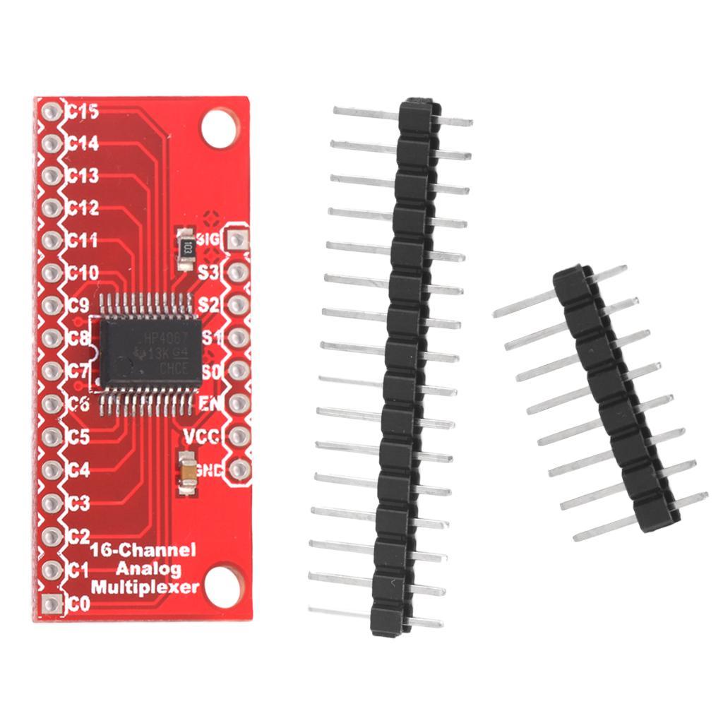 4-7pack 16-Channel Analog Switch Module/Digital MUX Breakout - CD74HC4067