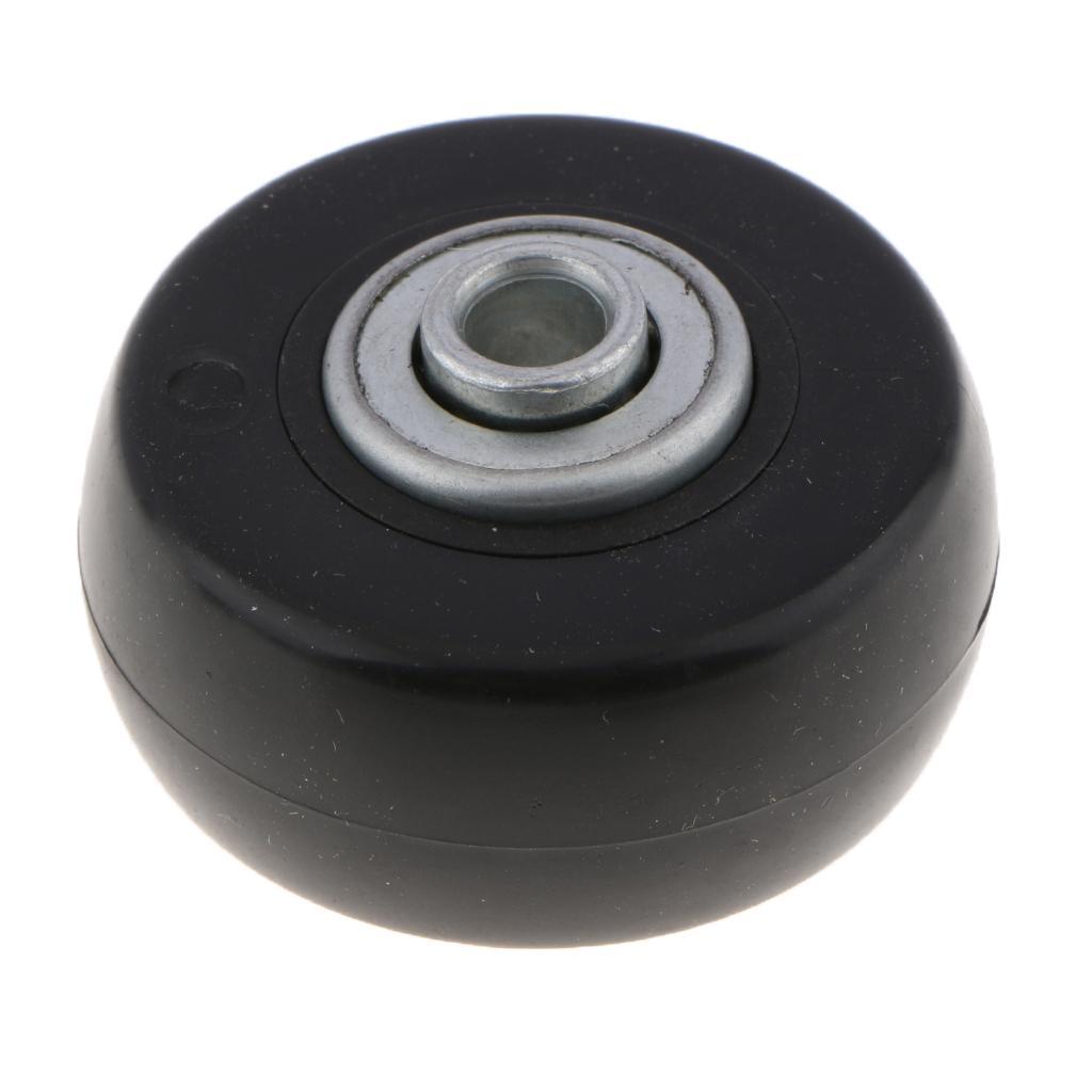 2x Luggage Suitcase Replacement Wheels Axles Bearings Set Trolley Casters DIY