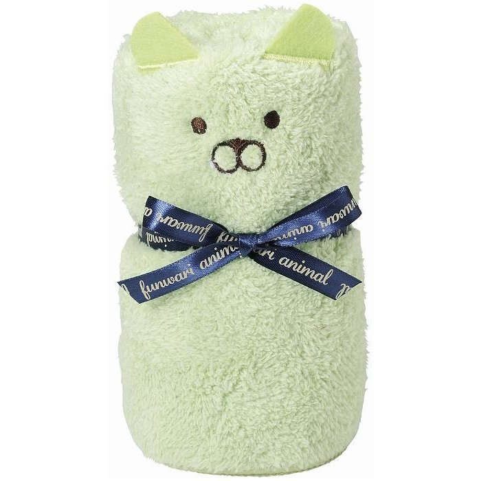 Khăn tắm cotton mềm hình gấu - Nhập khẩu Nhật Bản