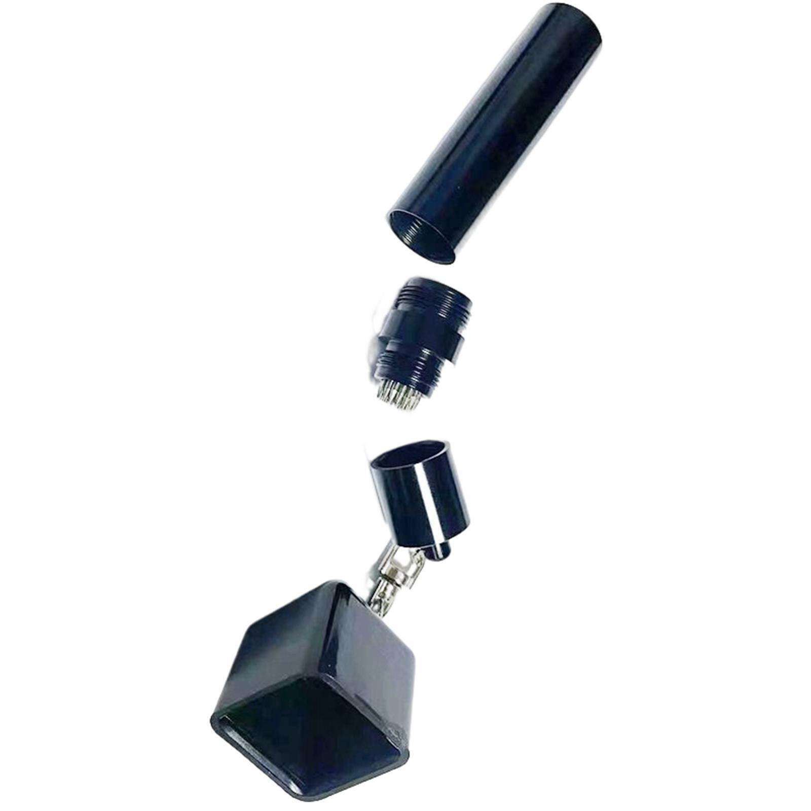 Professional Billiards Pool Cue Chalk Holder for Billiards Snooker Black