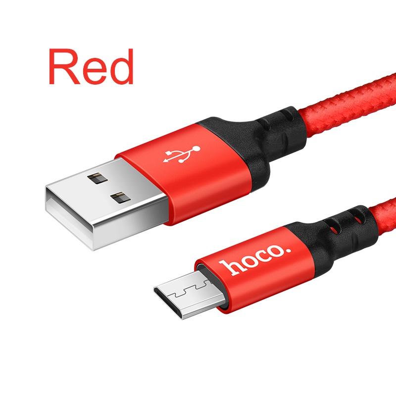 Cáp sạc nhanh Hoco Micro USB Dài 2m 1m 5V2A chuyên dụng cho điện thoại Android XIAOMI SAMSUNG HUAWEI