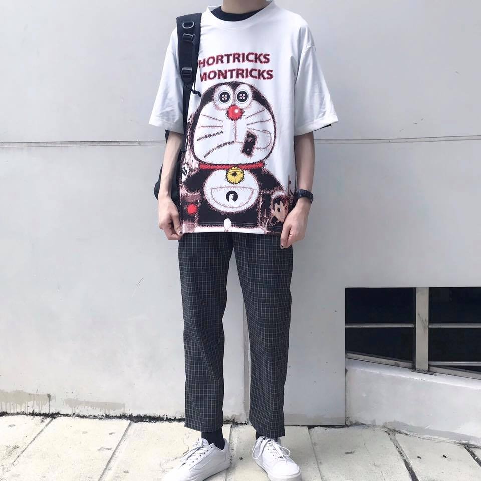 Quần Sọc Caro Unisex Quần Baggy Caro Lưng Thun Plaid Pants Cao Cấp - MM