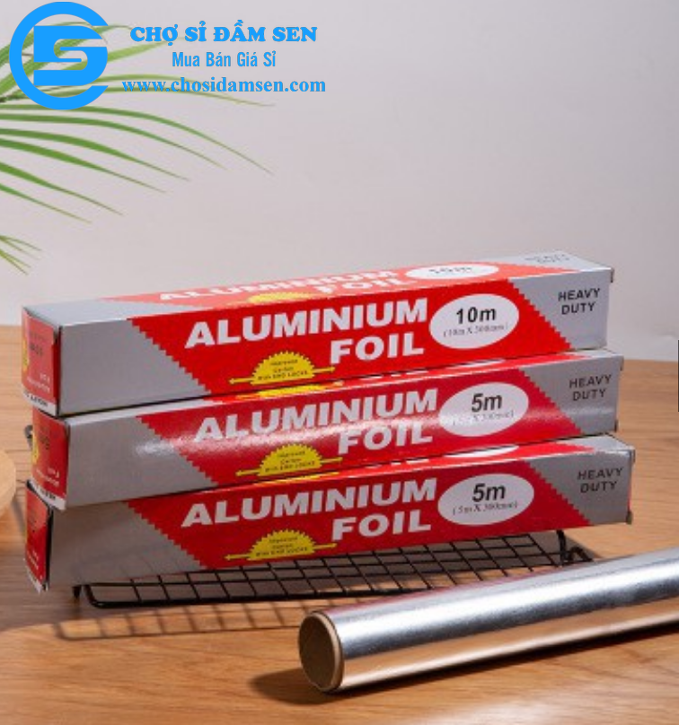 Màng nhôm, Cuộn Giấy Bạc Nướng Đồ Ăn ALUMINIUM