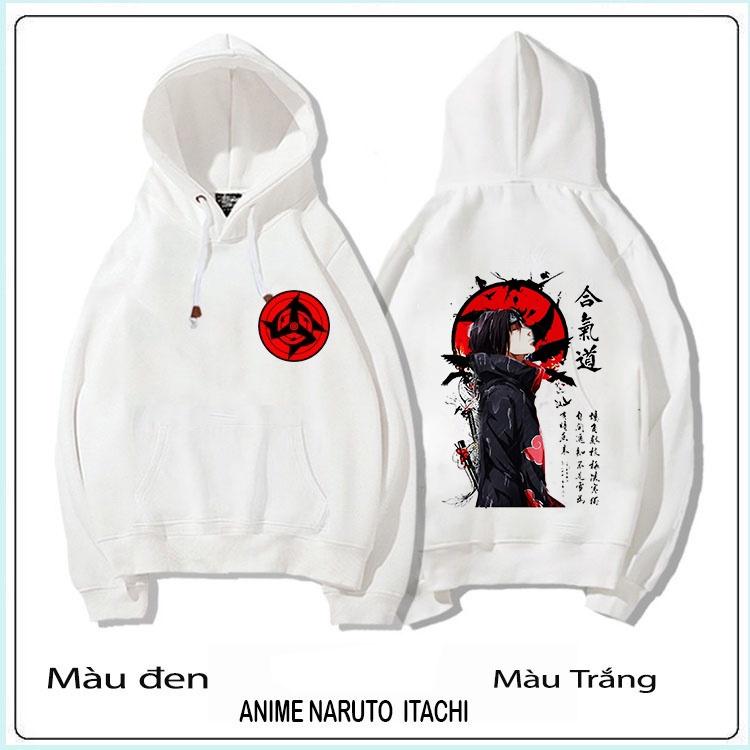 BST ÁO KHOÁC ÁO HOODIE HÌNH ITACHI UCHIHA, SASUKE , NARUTO ANIME độc đẹp giá rẻ