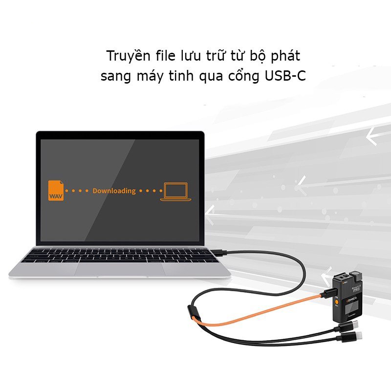 Comica BoomX-D Pro D1 / Pro D2 - Micro Không Dây 2.4G, Bộ Nhớ Trong 8GB, Phạm Vi 100m Cho Máy Ảnh, Điện Thoại, Laptop