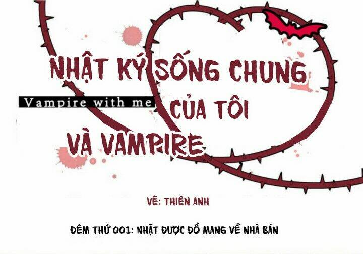 nhật ký sống chung của tôi và vampire chapter 1 2