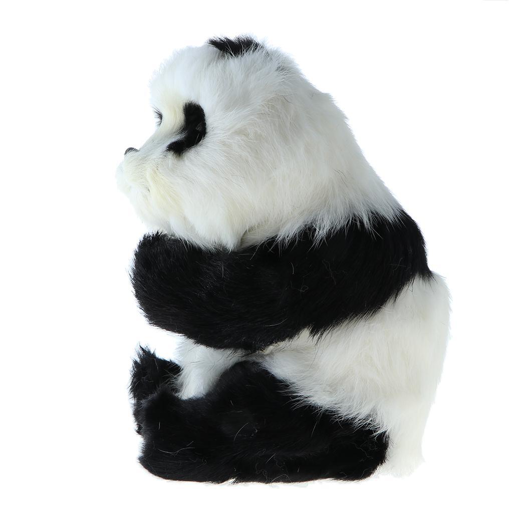 Simulation Panda Plush Animal Model Toy Home & Fairy Garden Decoration