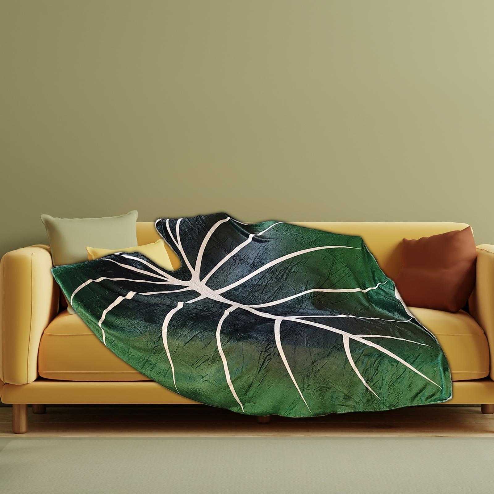 Leaf Blanket Camping blanket Lightweight Picnic Mats for Bedspreads Bedroom