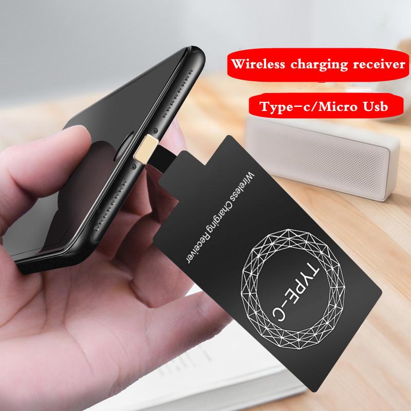 Hỗ trợ bộ thu không dây Qi Hỗ trợ bộ s-sạc không dây nhanh chóng cho bộ chuyển đổi điện thoại không dây điện thoại Android iPhone5-7