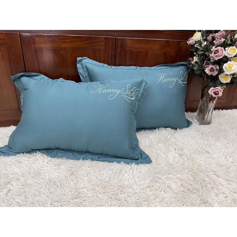 Vỏ gối đầu lụa mềm mát size 45x65cm