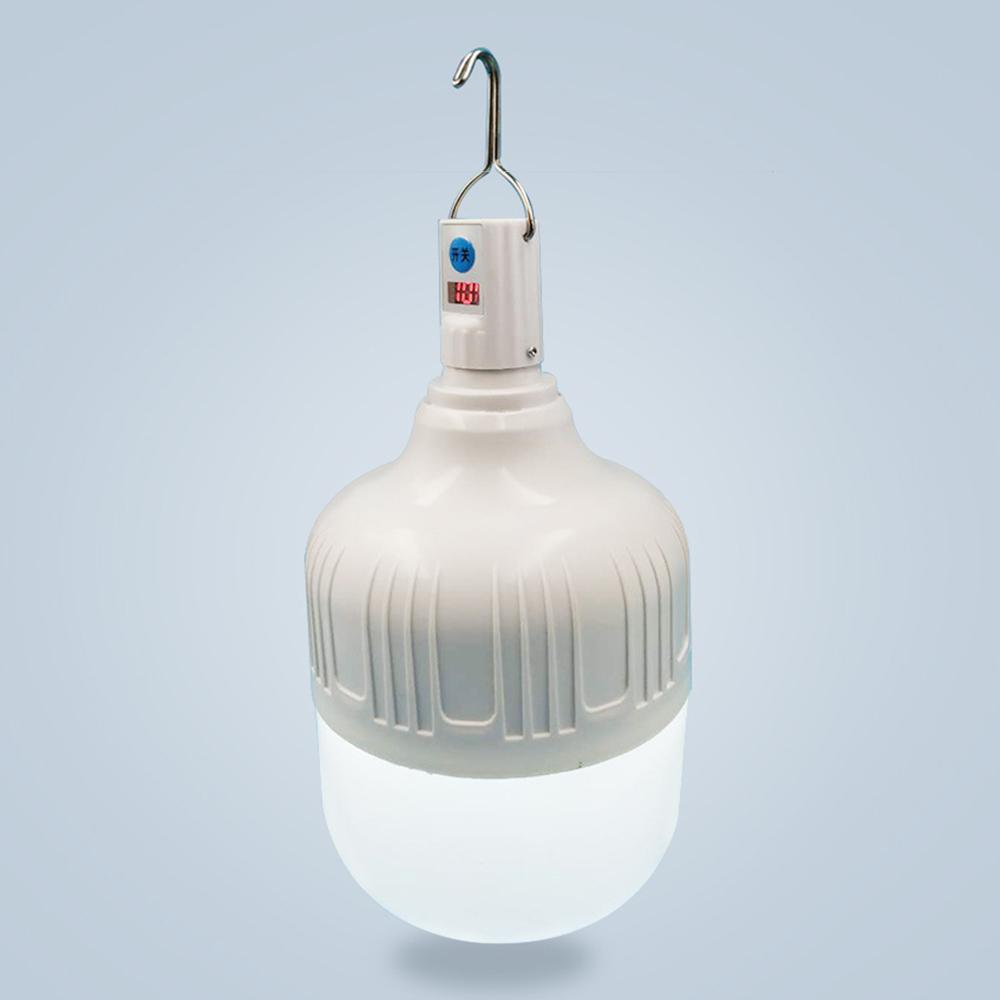 Đèn LED di động USB cung cấp năng lượng khẩn cấp, không thấm nước, 3 chế độ ánh sáng và có móc treo