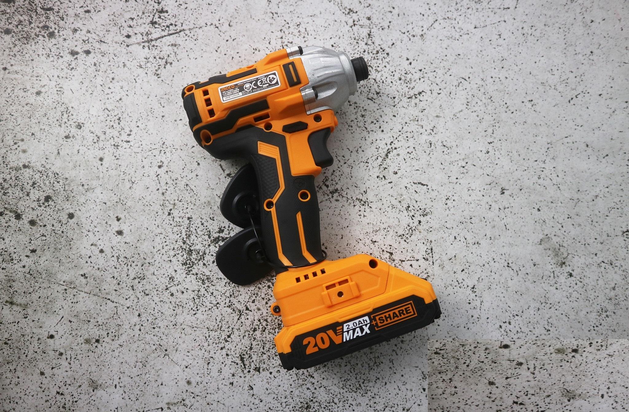MÁY VẶN VÍT/ SIẾT VÍT DÙNG PIN 20V INGCO CIRLI2002 - HÀNG CHÍNH HÃNG