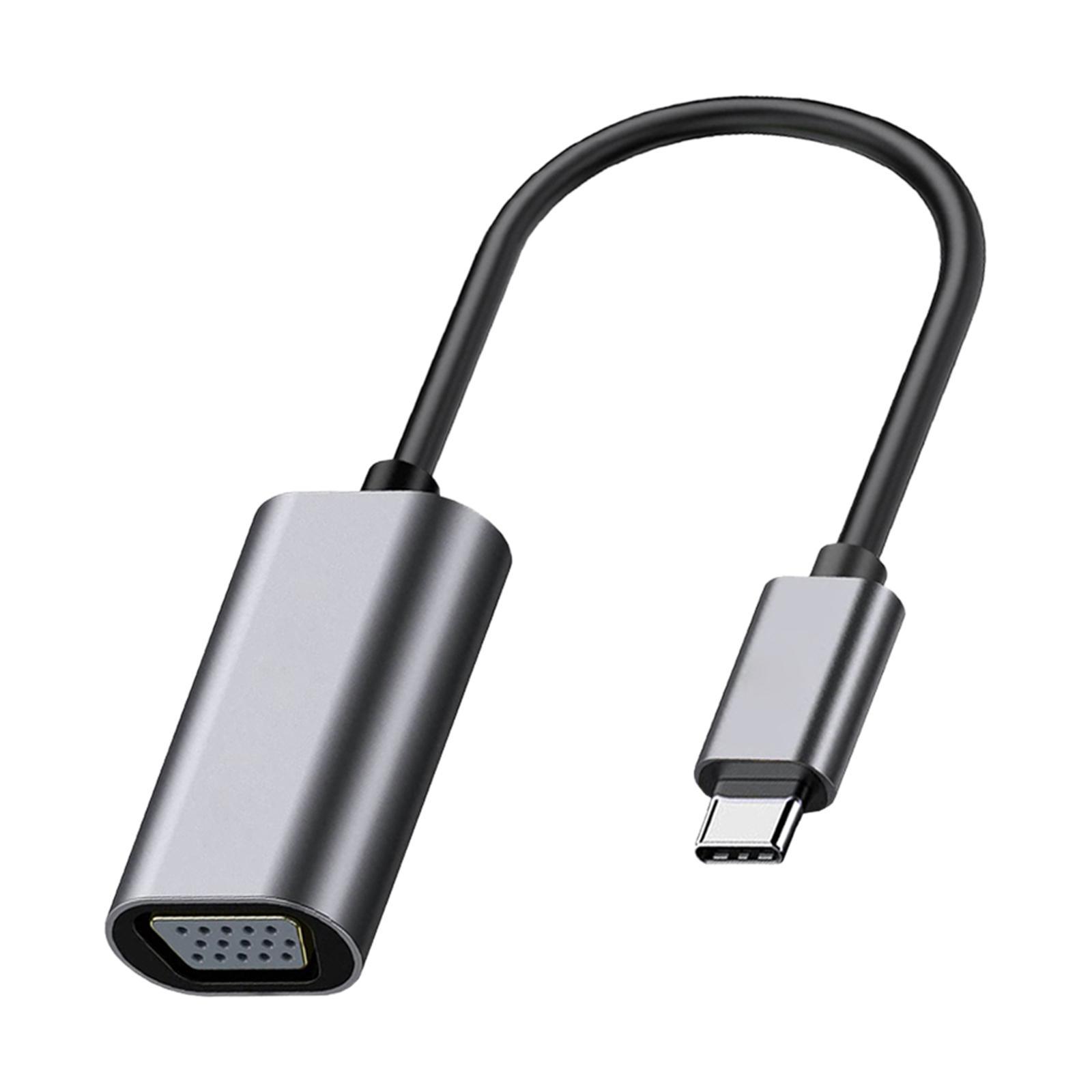 USB C to VGA Adapter for  12inch Laptops  Monitors