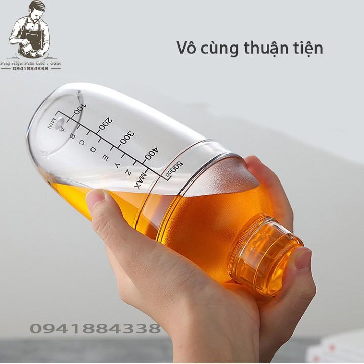 Bình Lắc Pha Chế - Bình Lắc Nhựa - Shaker Nhựa