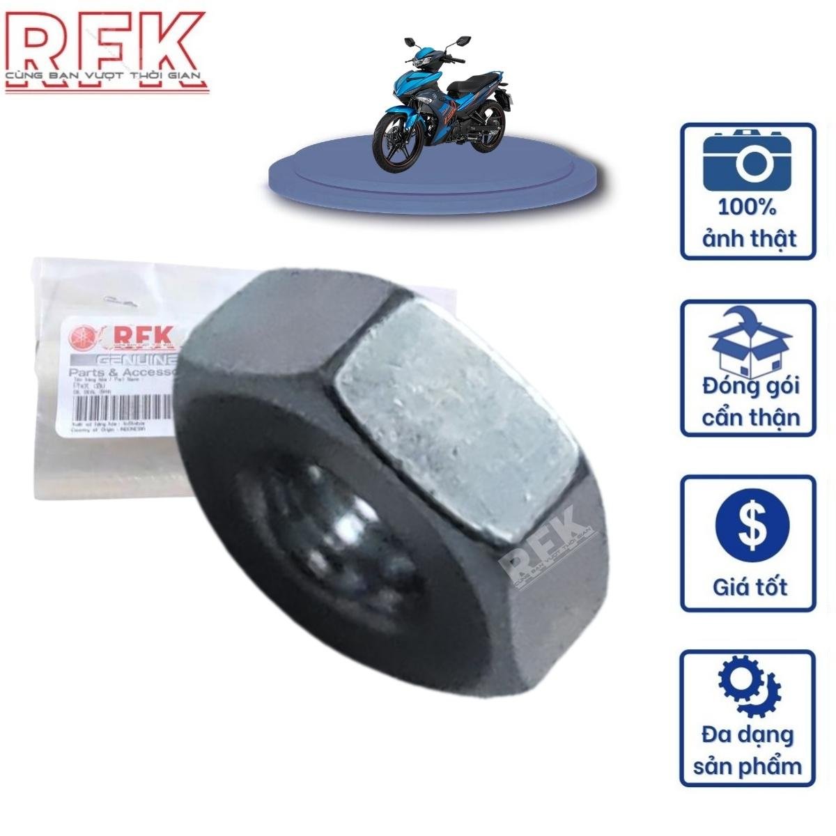 ỐC BÁT TĂNG SÊN DÙNG CHO XE YAMAHA CÔNG TY HOÀN THẠCH