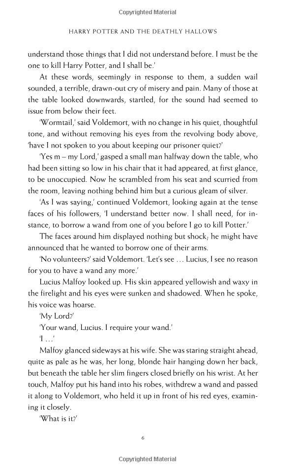 Sách Harry Potter And The Deathly Hallows - Harry Potter và Bảo bối tử thần (English Book)