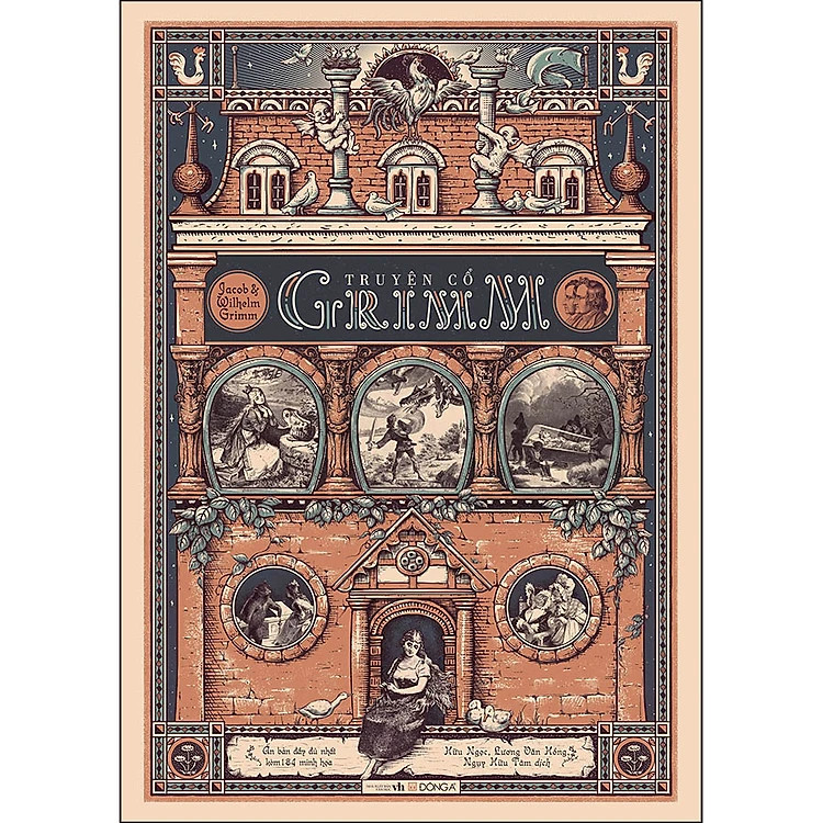 Truyện Cổ Grimm (Ấn Bản Đầy Đủ Nhất Kèm 184 Minh Hoạ Của Philipp Grot Johann Và Robert Leinweber) - (Ấn bản cao cấp) - (bìa cứng)
