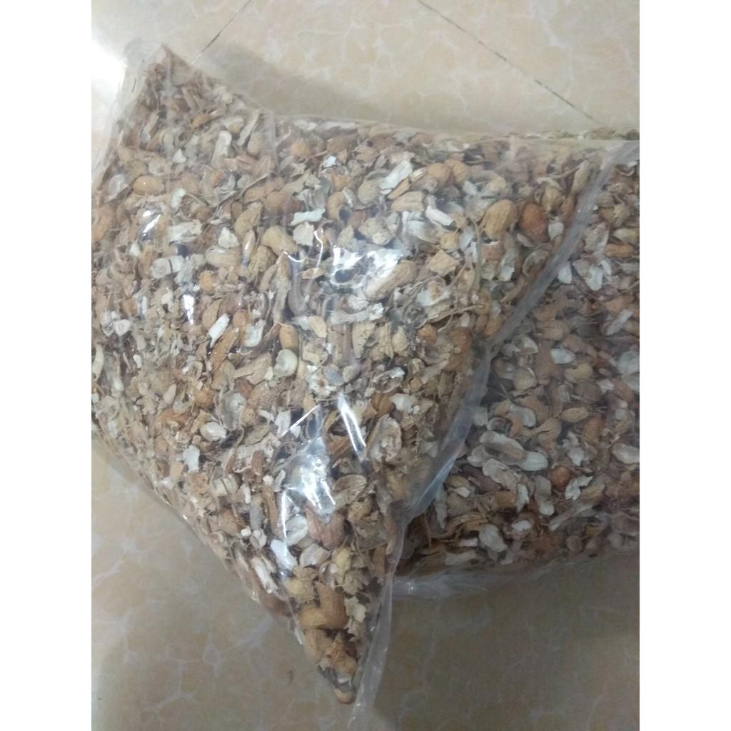 Vỏ đậu phộng trồng lan và cây cảnh - gói 1 kg