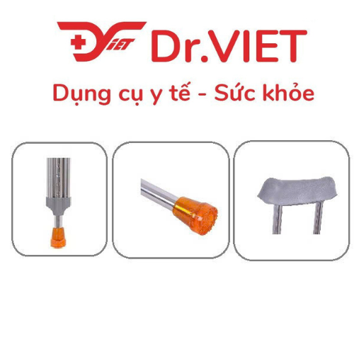 Nạng inox Eco-Crutch C-92S
